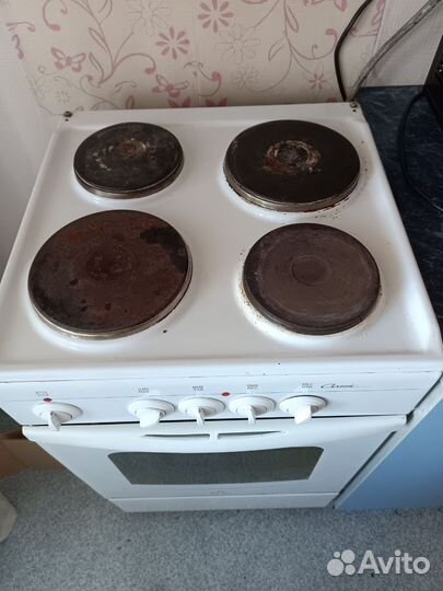 Плита электрическая бу с духовкой
