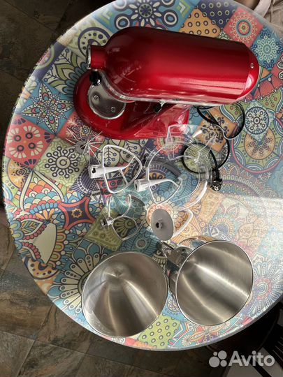 Планетарный миксер kitchenaid artisan 4.8 Л