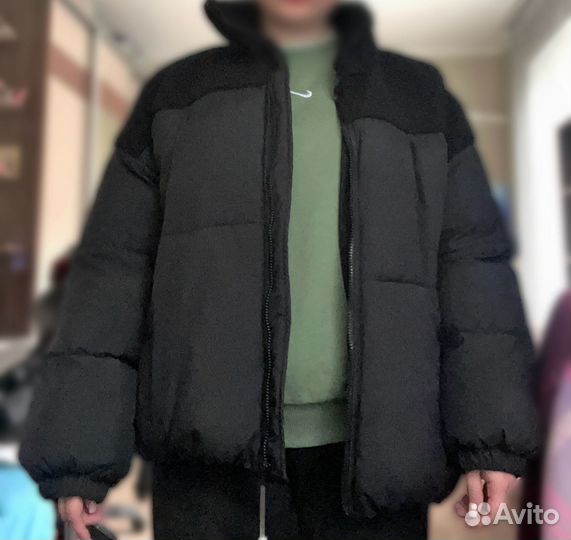 Куртка осенняя женская 48-50(оверсайз)