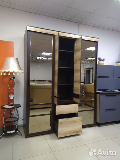 Шкаф купе с зеркалом