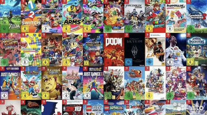 Игры для Nintendo Switch цифровые версии