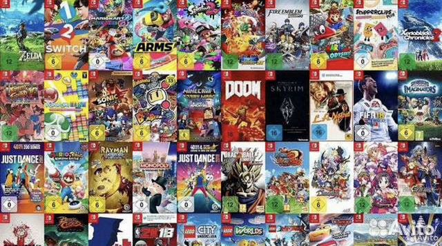 Игры для Nintendo Switch цифровые версии купить в Москве с доставкой ...