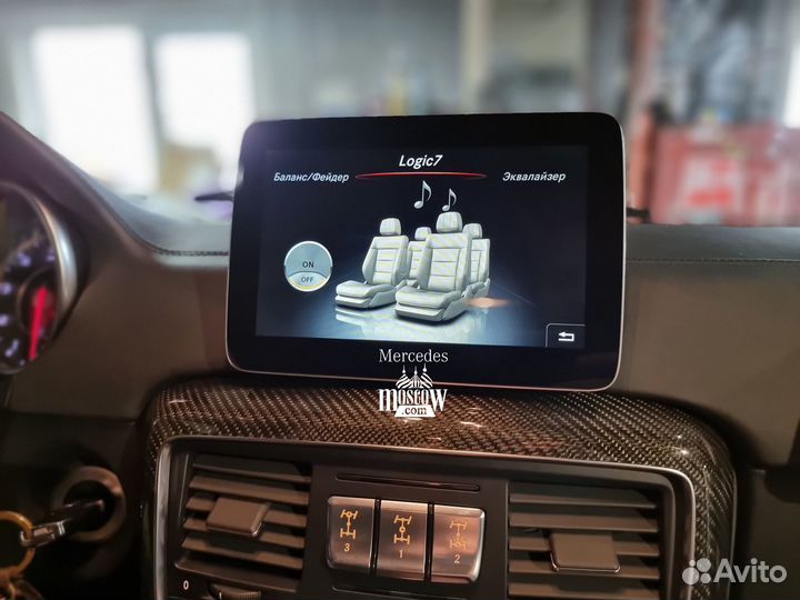 Магнитола Гелендваген. Команд Мерседес 5.1 G-Class