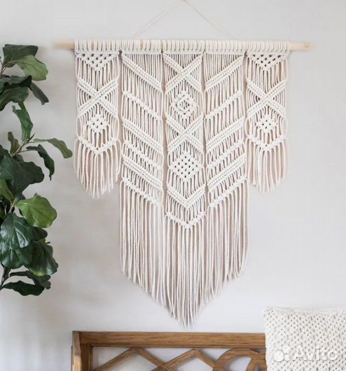 Панно макраме