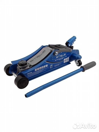 Домкрат подкатной 2т 100-350 мм 51131