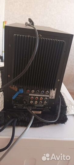 Усилитель мощности звука и колонки в комплекте