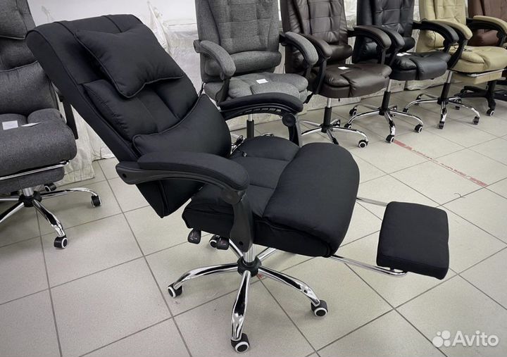 Офисное кресло для руководителя ткань