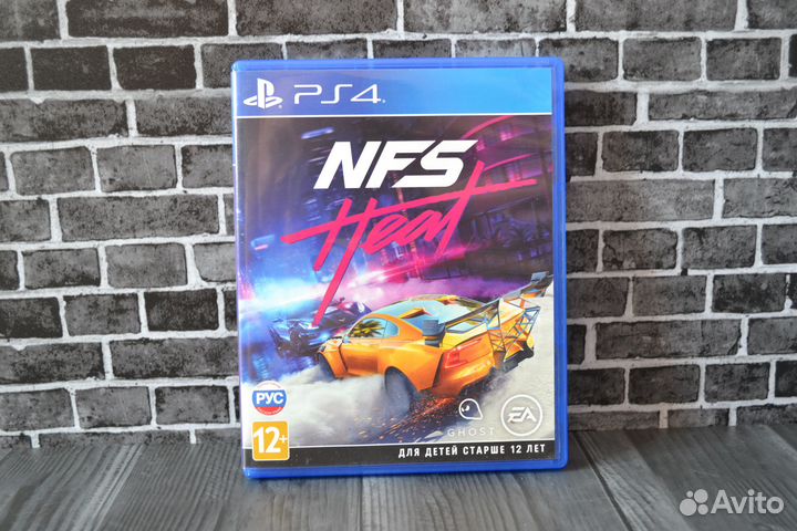 Need for Speed Heat диск PS4