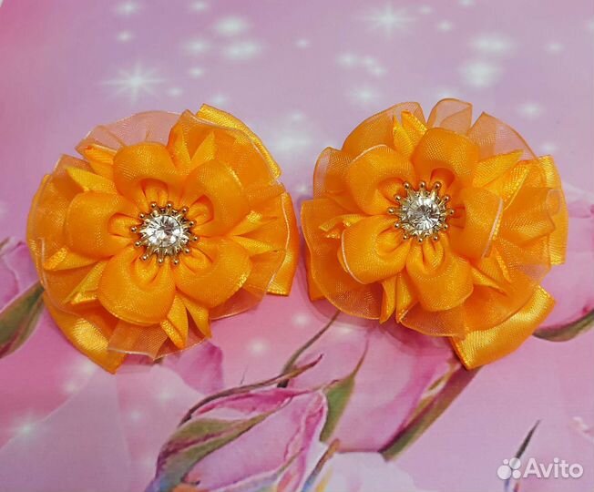 Резинки для волос ручной работы