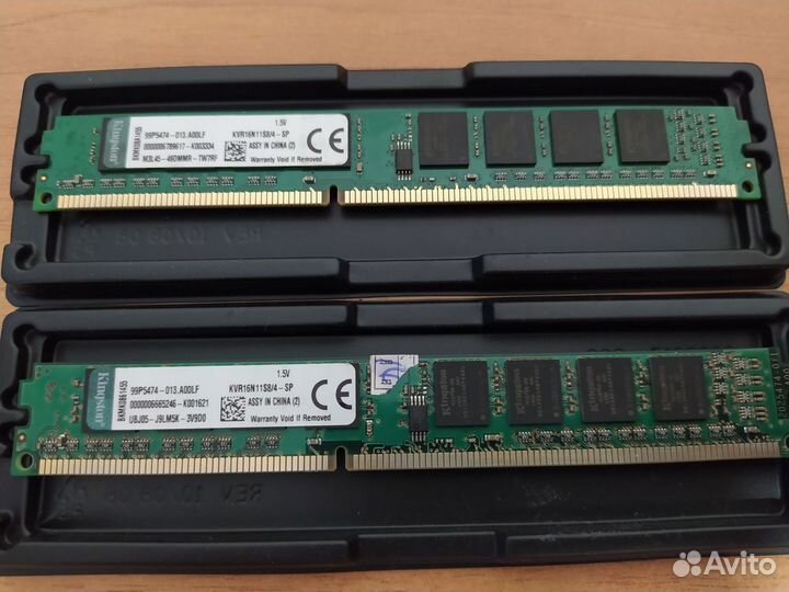 Память DDR3 Kingston 4Gb1600 Mгц