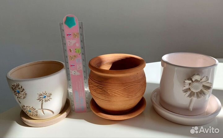 Горшок керамический для цветов