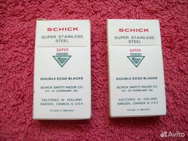 Лезвия для бритья 