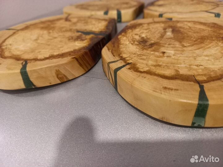 Подставки под горячее. Дерево