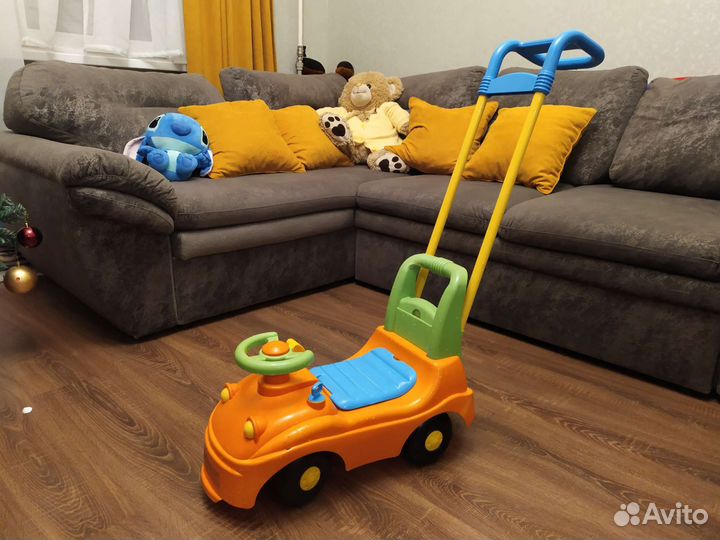 Машинка каталка Chicco 4 в 1 auto deluxe