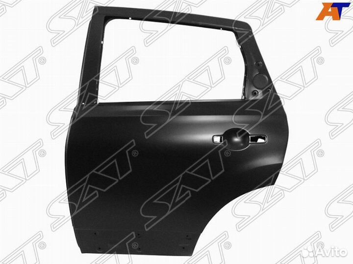 Дверь задняя nissan qashqai /dualis 06-14 LH ST-DT
