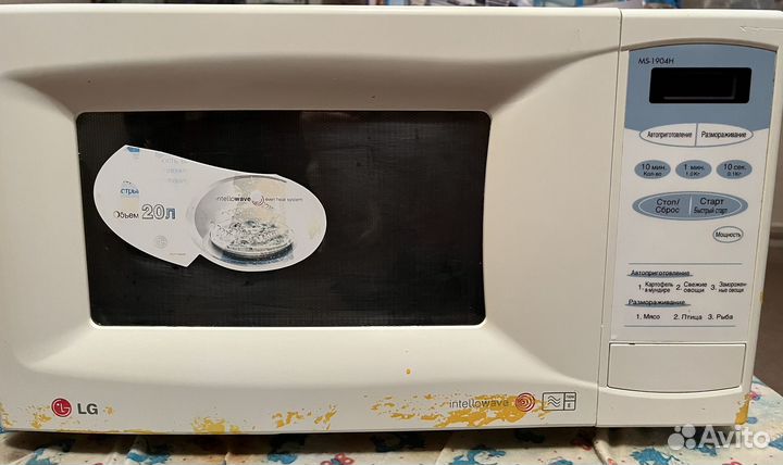 Свч микроволновая печь lg