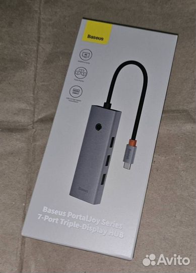 Разветвитель хаб Baseus PortalJoy 7 port - hub USB