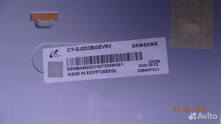 47-6001242 47-6001241 HV320FHB-N10