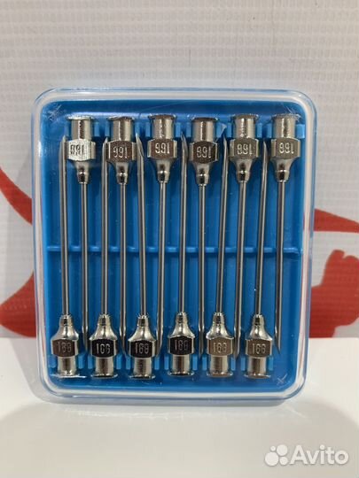 Иглы Луер (многоразовые) для ветер. применения