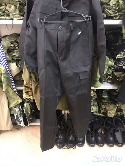 Форма для охраны черная