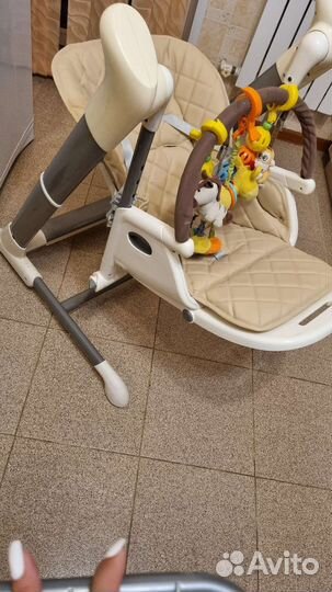 Детские качели стульчик для кормления
