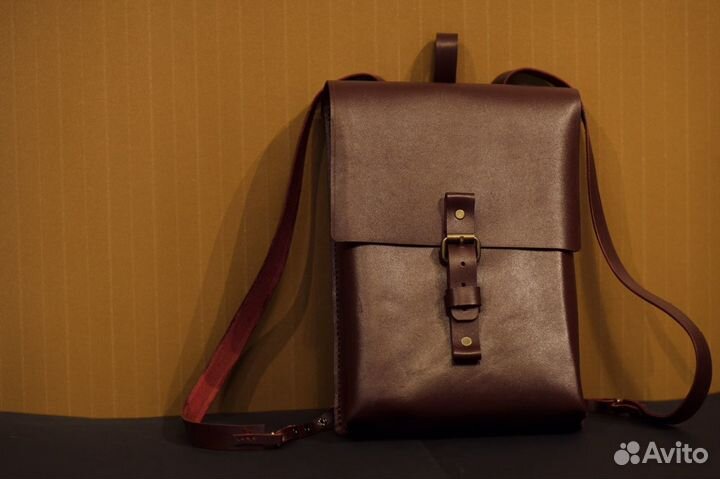 Рюкзак из натуральной кожи