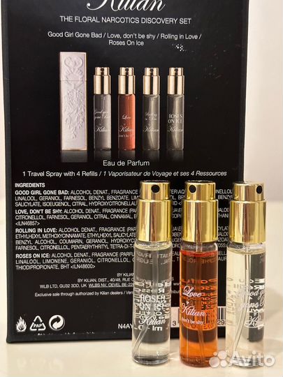 Духи Killian 7,5мл новые