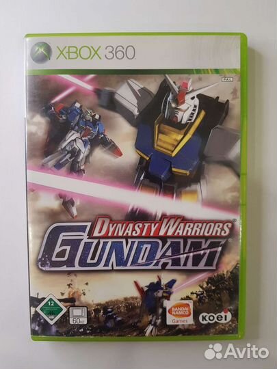 Xbox 360 Dynasty Warriors Gundam. Лицензия