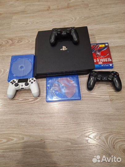 Sony playstation 4 pro с играми