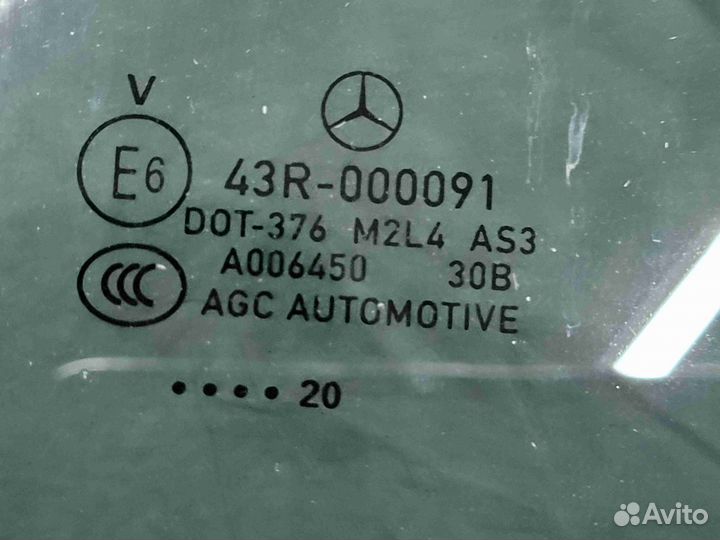 Стекло двери задней правой Mercedes GLB X247