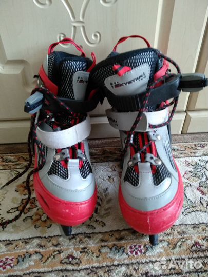 Коньки детские раздвижные 34 37