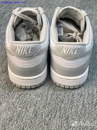 Кроссовки Nike Dunk Low Grey Fog оригинал