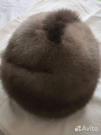 Берет норковый