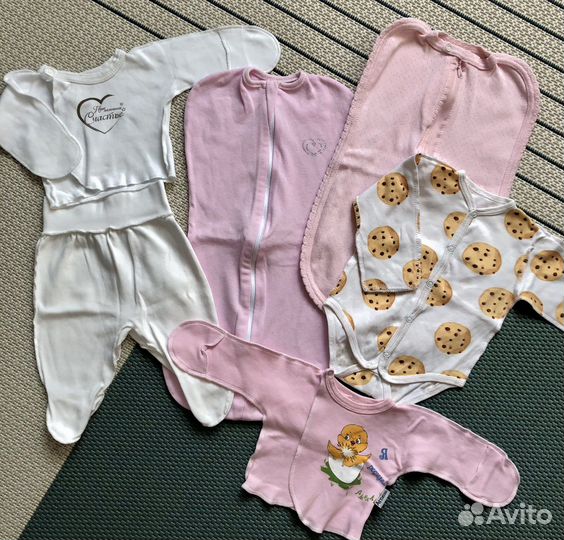 Боди, коконы, одежда для девочки 50 56