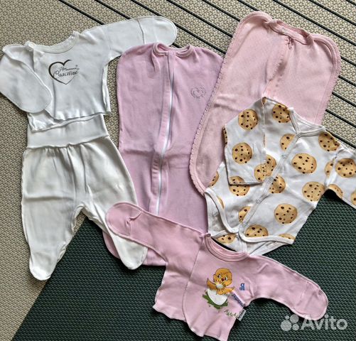 Боди, коконы, одежда для девочки 50 56