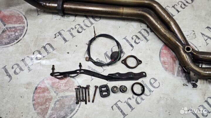 Глушитель в сборе на Mercedes-Benz W124 CE320