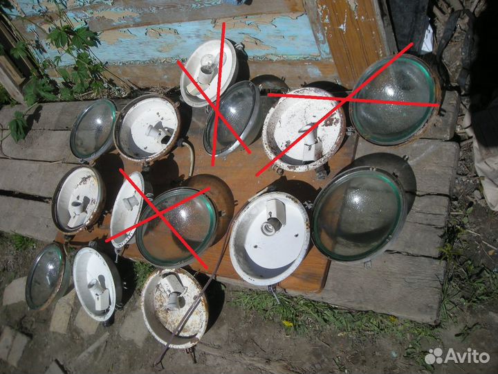 Светильник потолочный СССР нпп03-100 самовывоз