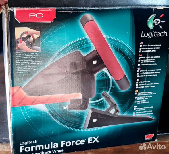 Игровой руль logitech Formula force ex