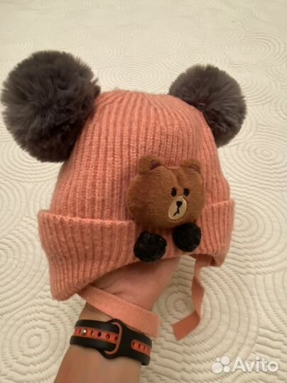 Зимняя шапочка для девочки