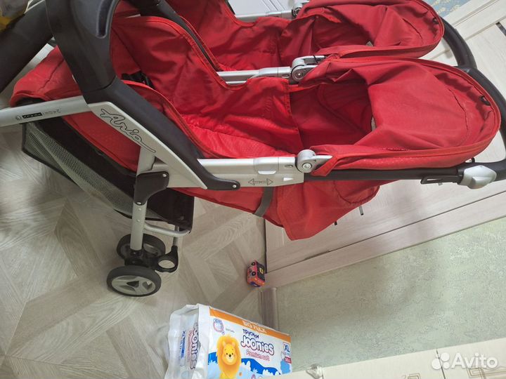 Коляска peg perego aria для двойни