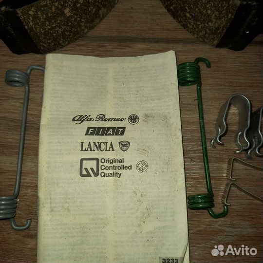 Колодки задние стояночного тормаза фиат дукато