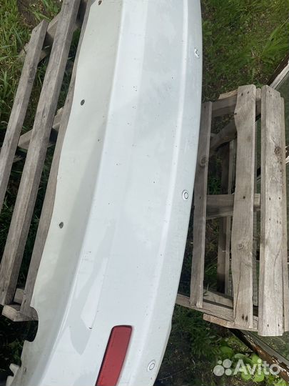 Задний бампер на приору седан с партроником