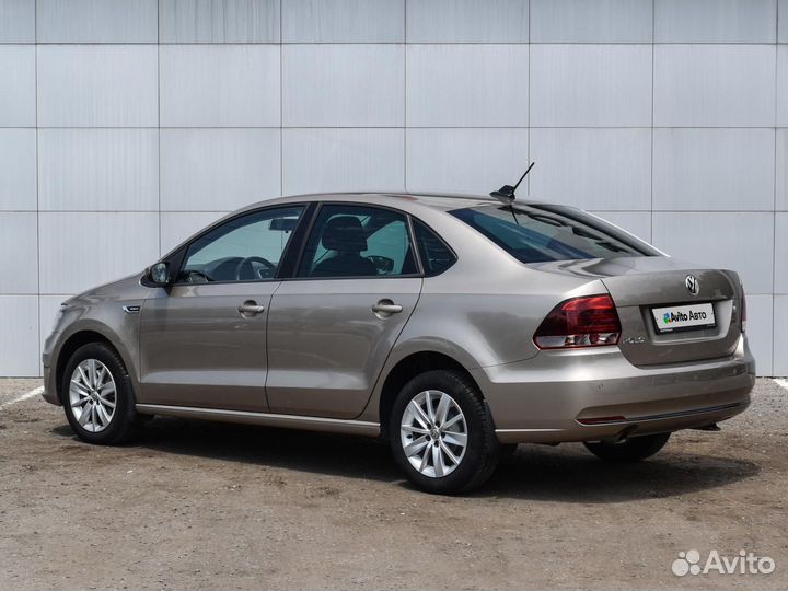 Volkswagen Polo 1.6 AT, 2019, 46 572 км