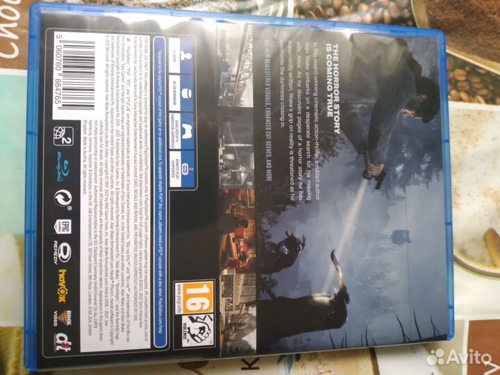 Alan wake remastered ps4