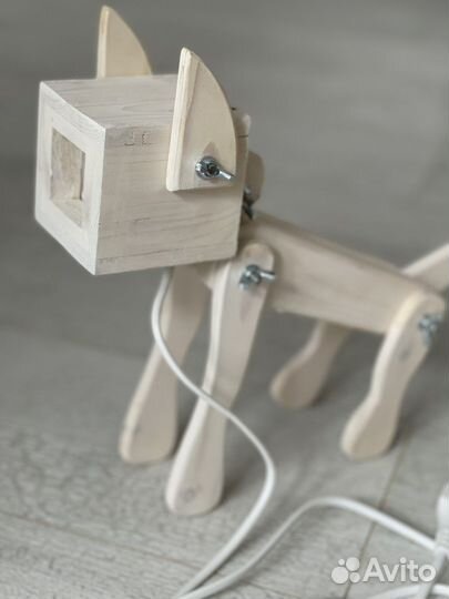 Светильник настольный Собака