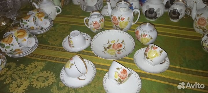 Лфз сервиз чайная роза