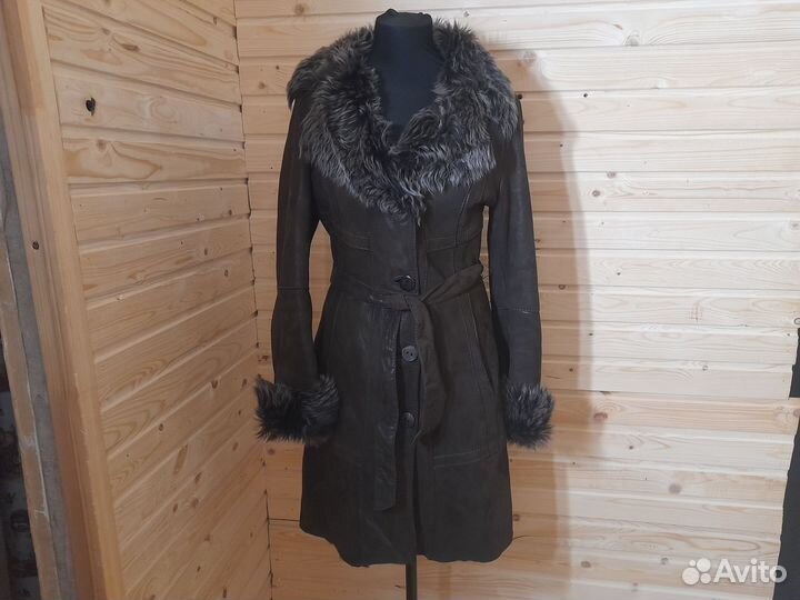 Дубленка натуральная La reine blanche 46 р