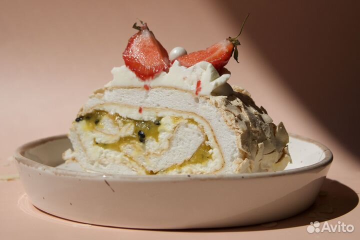 Меренговый рулет, торты, срочный заказ, Спартак