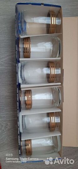 Хрустальные стаканы чехия