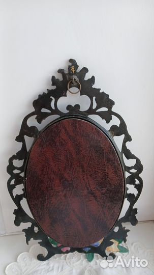 Картина шелкография в бронзе